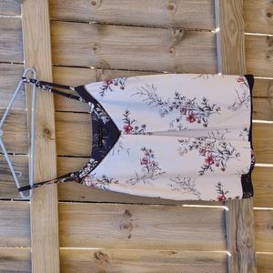 🏵️ White House Black Market layered satin camisole